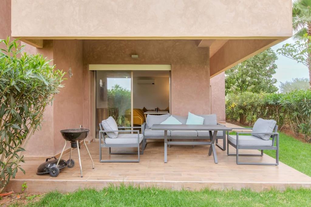 Residence Golfique Pj, Jardin, Piscine Marraquexe Exterior foto